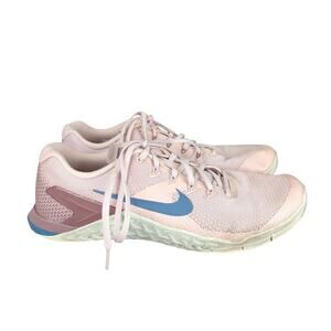 Nike Metcon 4‎ Pink Running Shoes Women's 12 Particle Beige Trainers 924593-240